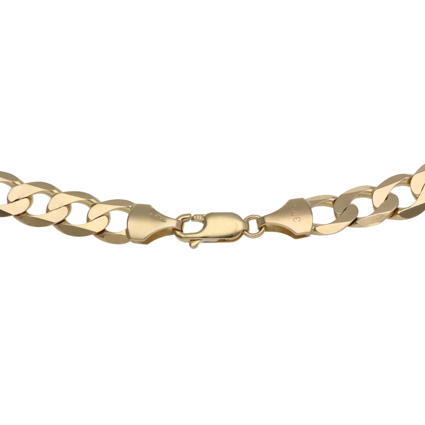 9ct Gold Curb Chain 20"
