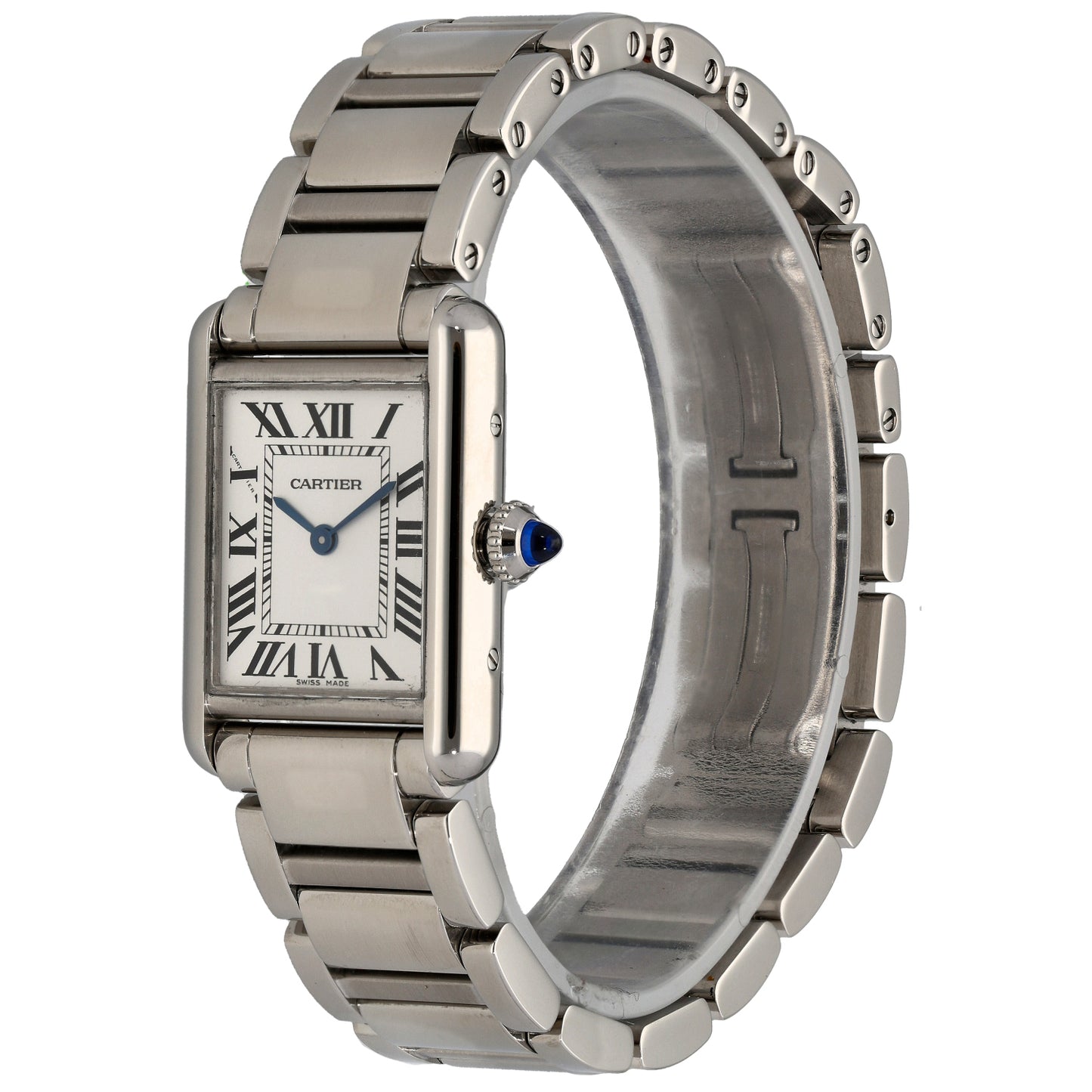 Cartier Tank Must WSTA0051 22mm Stainless Steel Watch
