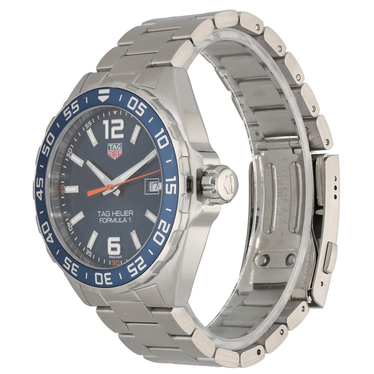 Tag Heuer Formula 1 WAZ1010 43mm Stainless Steel Watch