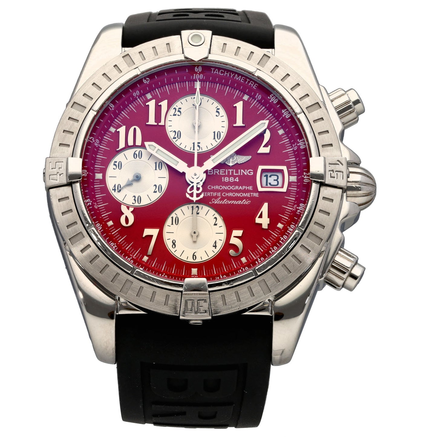 Breitling Chronomat Evolution A13356 44mm Stainless Steel Watch