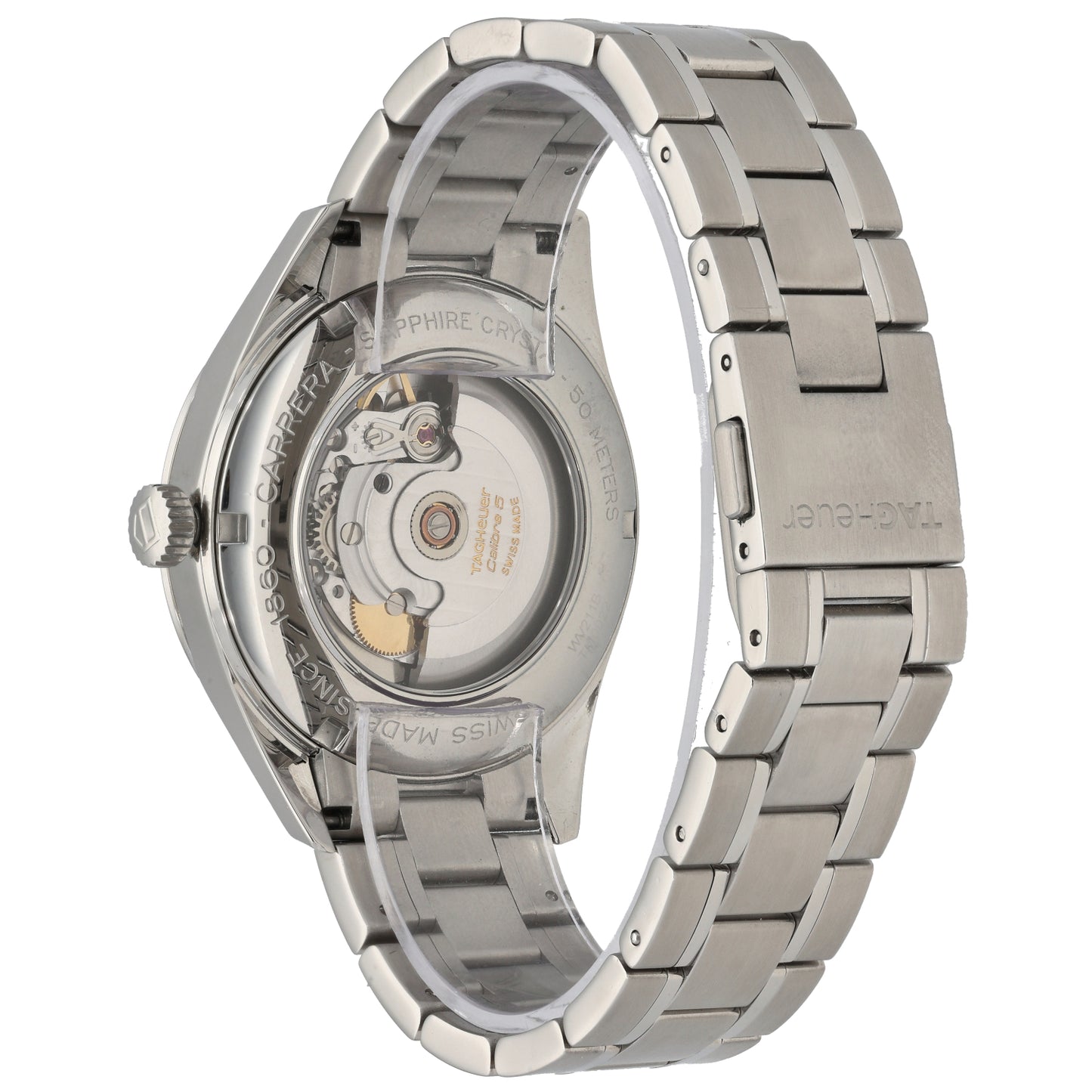 Tag Heuer Carrera WV211B 39mm Stainless Steel Watch