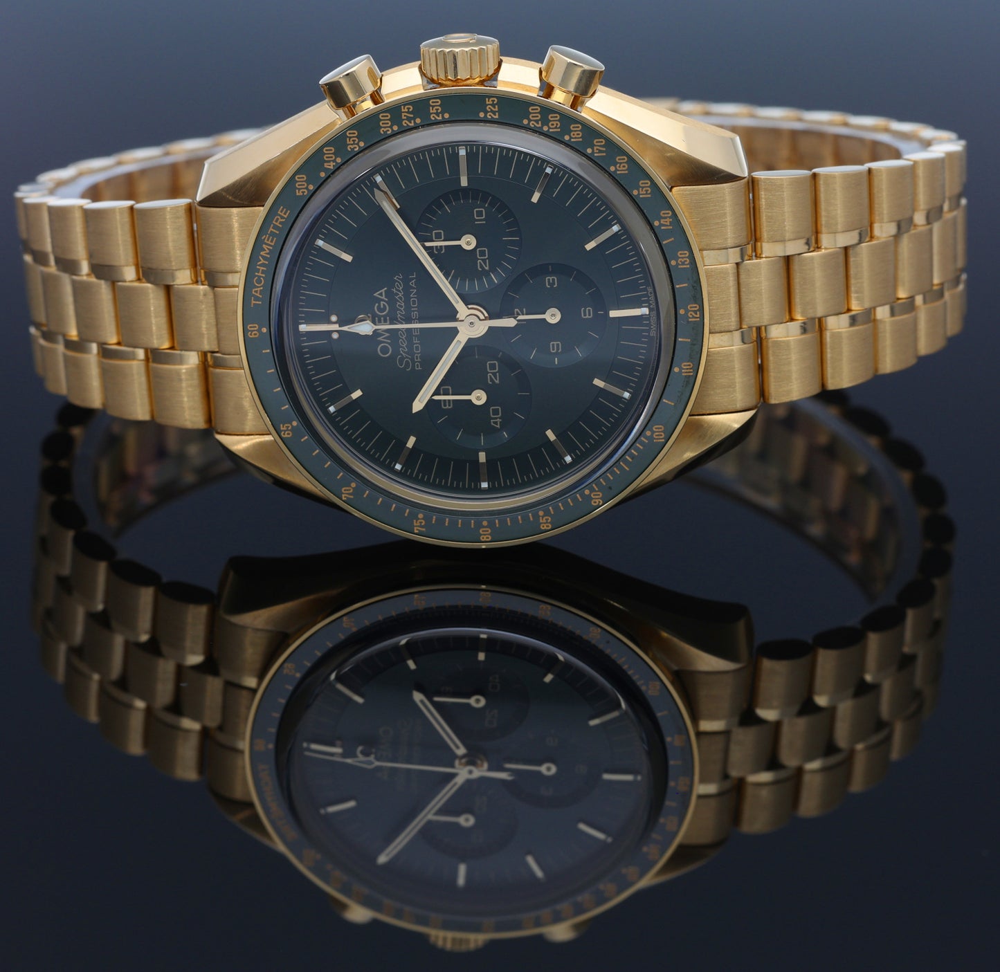 Omega Speedmaster 310.60.42.50.10.001 42mm Gold Watch