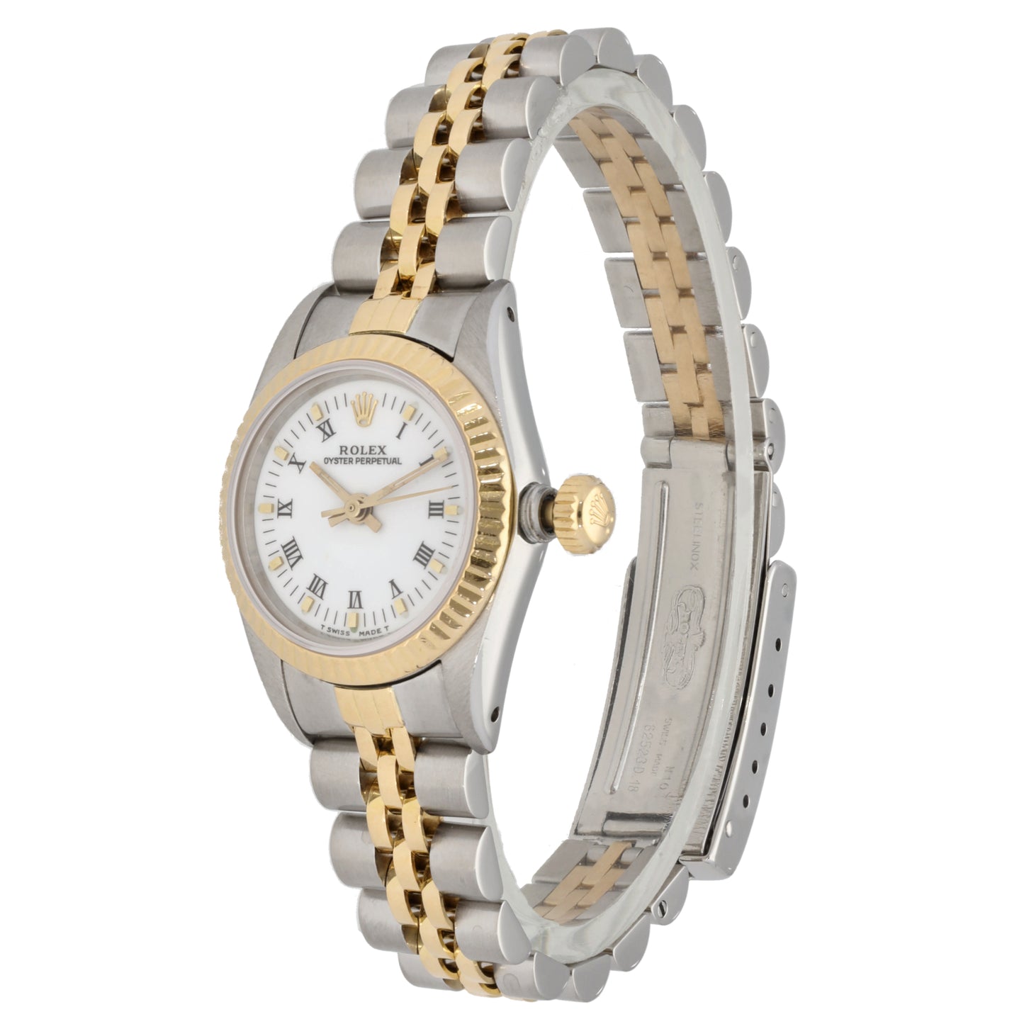 Rolex Oyster Perpetual 67193 26mm Bi-Colour Watch