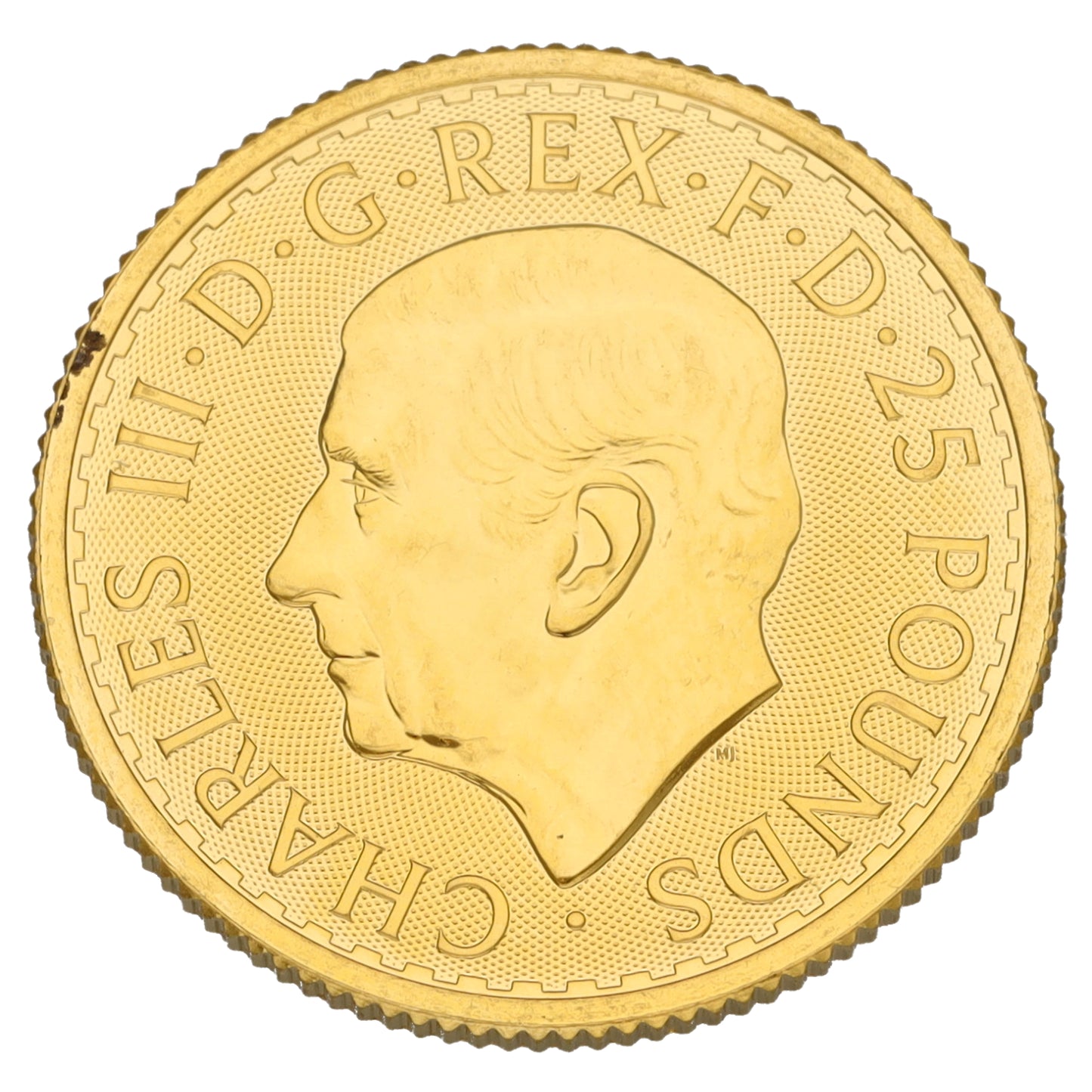 24ct Gold King Charles III 1/4 OZ Britannia Coin 2023