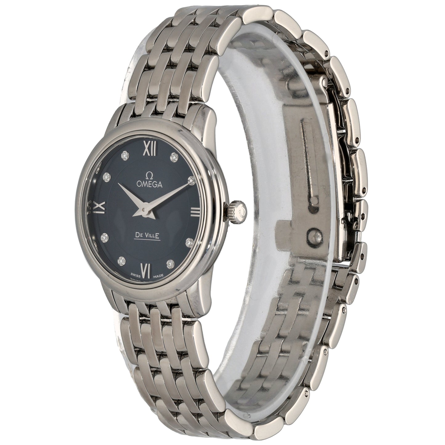 Omega De Ville 424.10.27.60.53.001 27mm Stainless Steel Watch