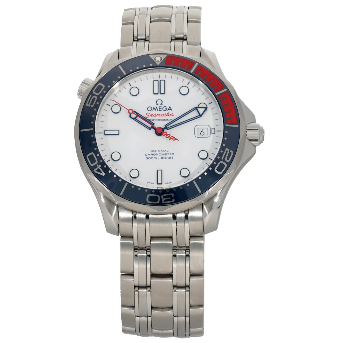 Omega Seamaster Commanders Watch 212.32.41.20.04.001 41mm Stainless Steel