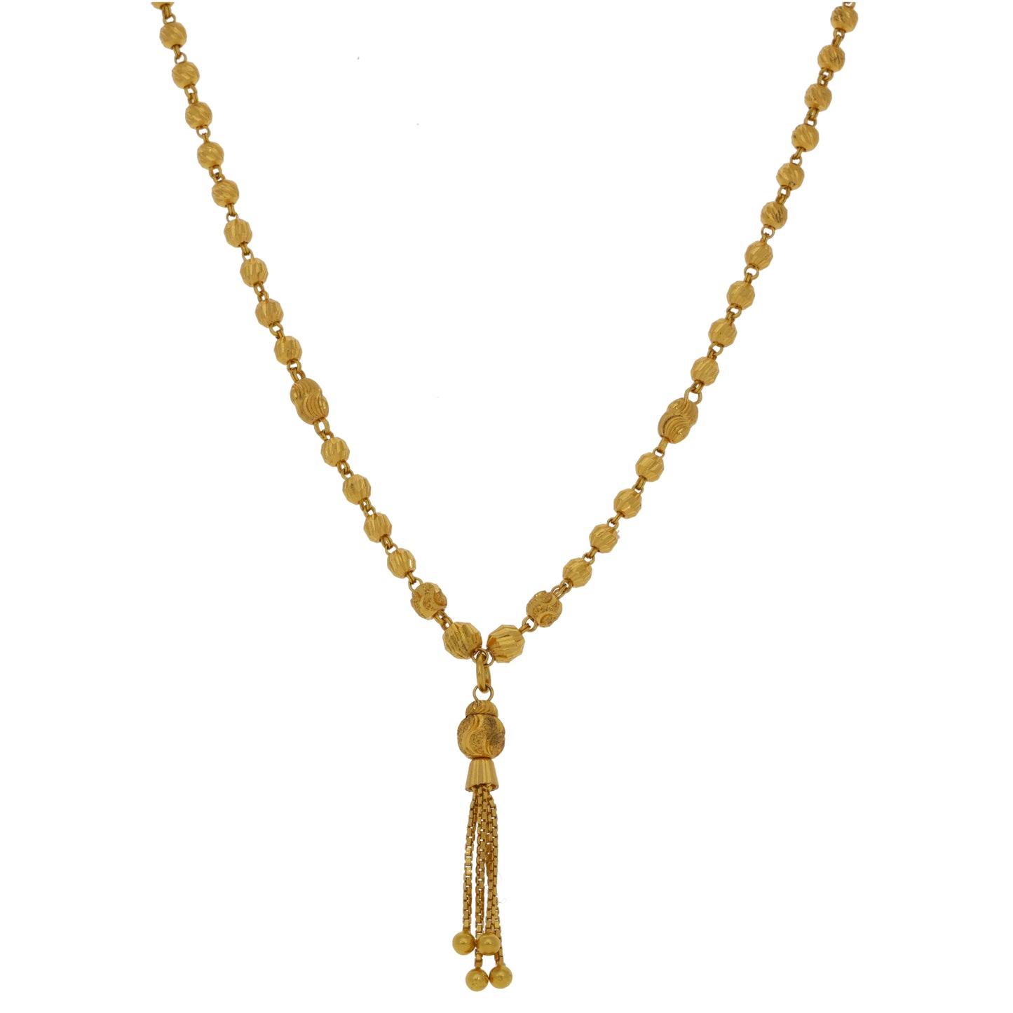 22ct Gold Fancy Necklace 18"