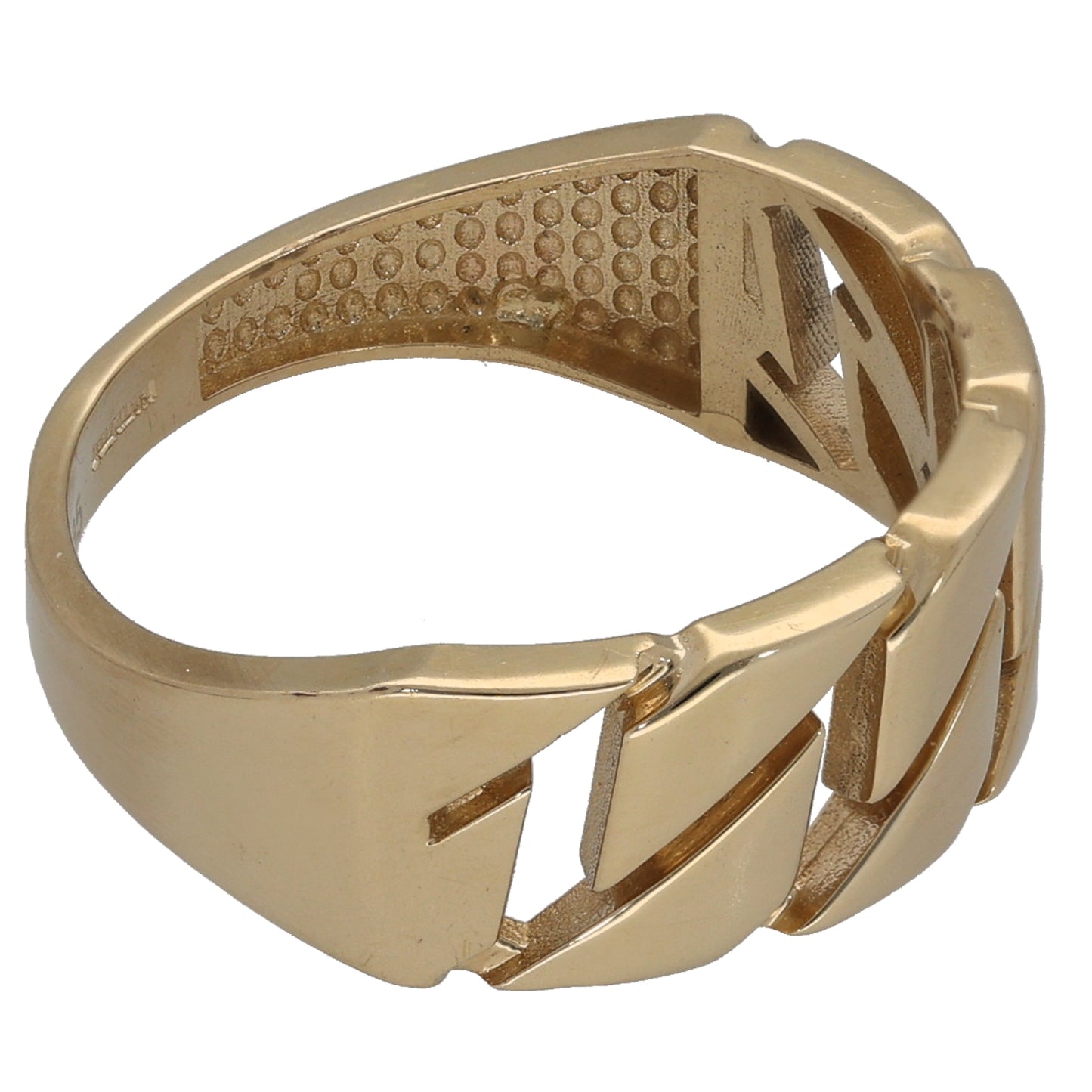 14ct Gold Alternative Ring Size Q
