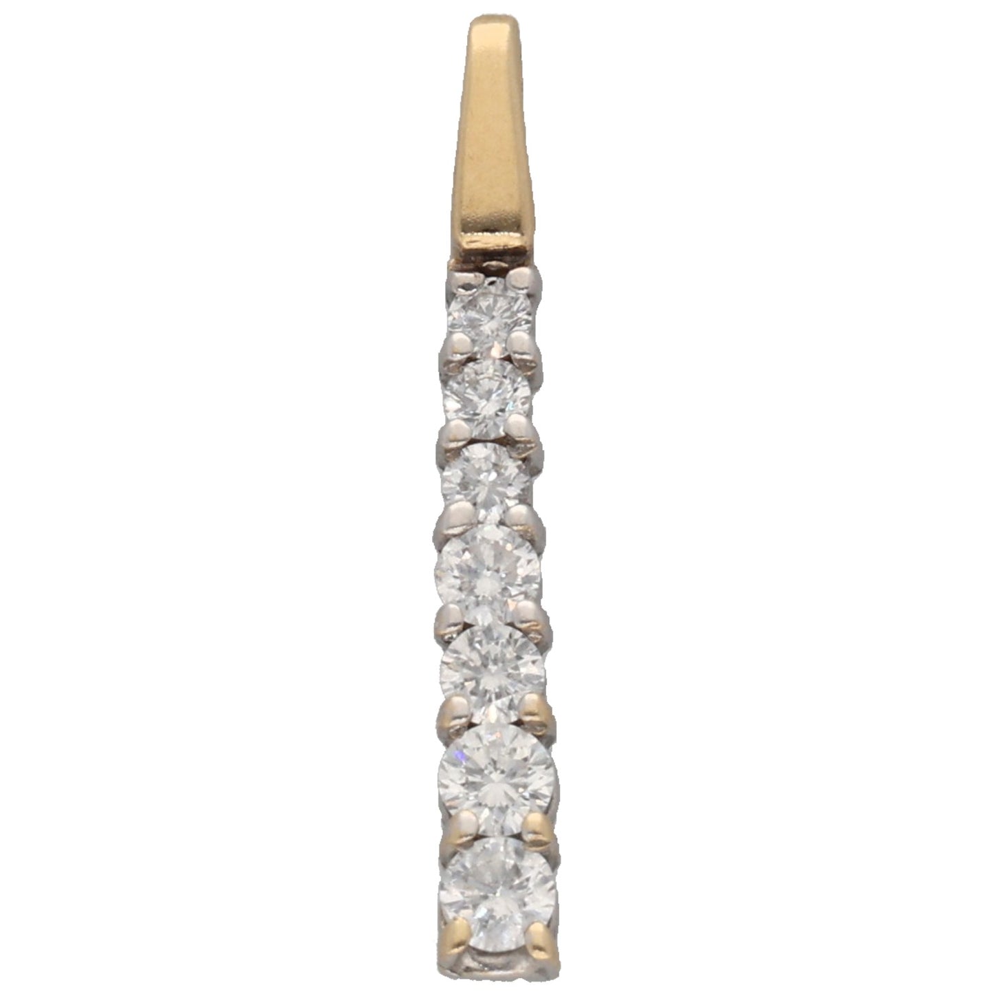 9ct Gold 0.27ct Diamond Dress/Cocktail Pendant
