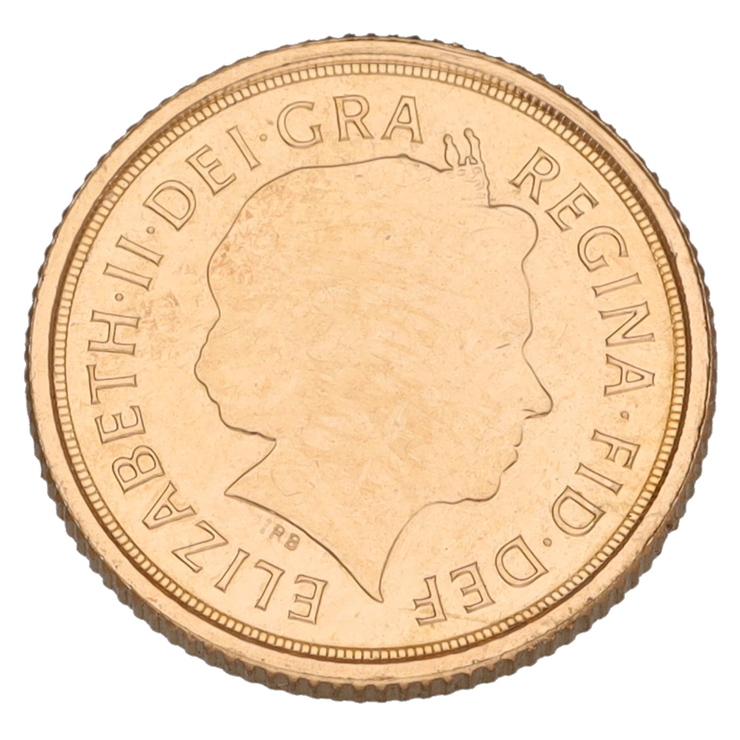 22ct Gold Queen Elizabeth II Quarter Sovereign Coin 2011