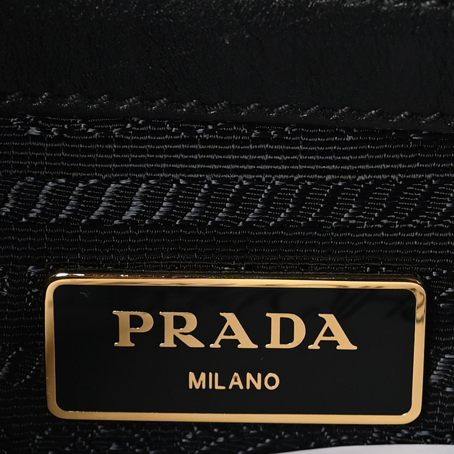 Prada Vitello Soft Twin Pocket Tote - Black
