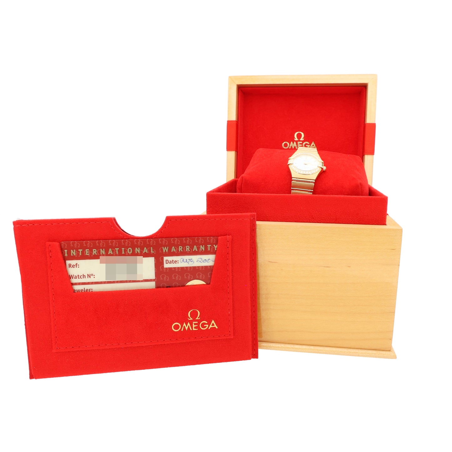 Omega Constellation 1167.75.00 22.5mm Gold Watch