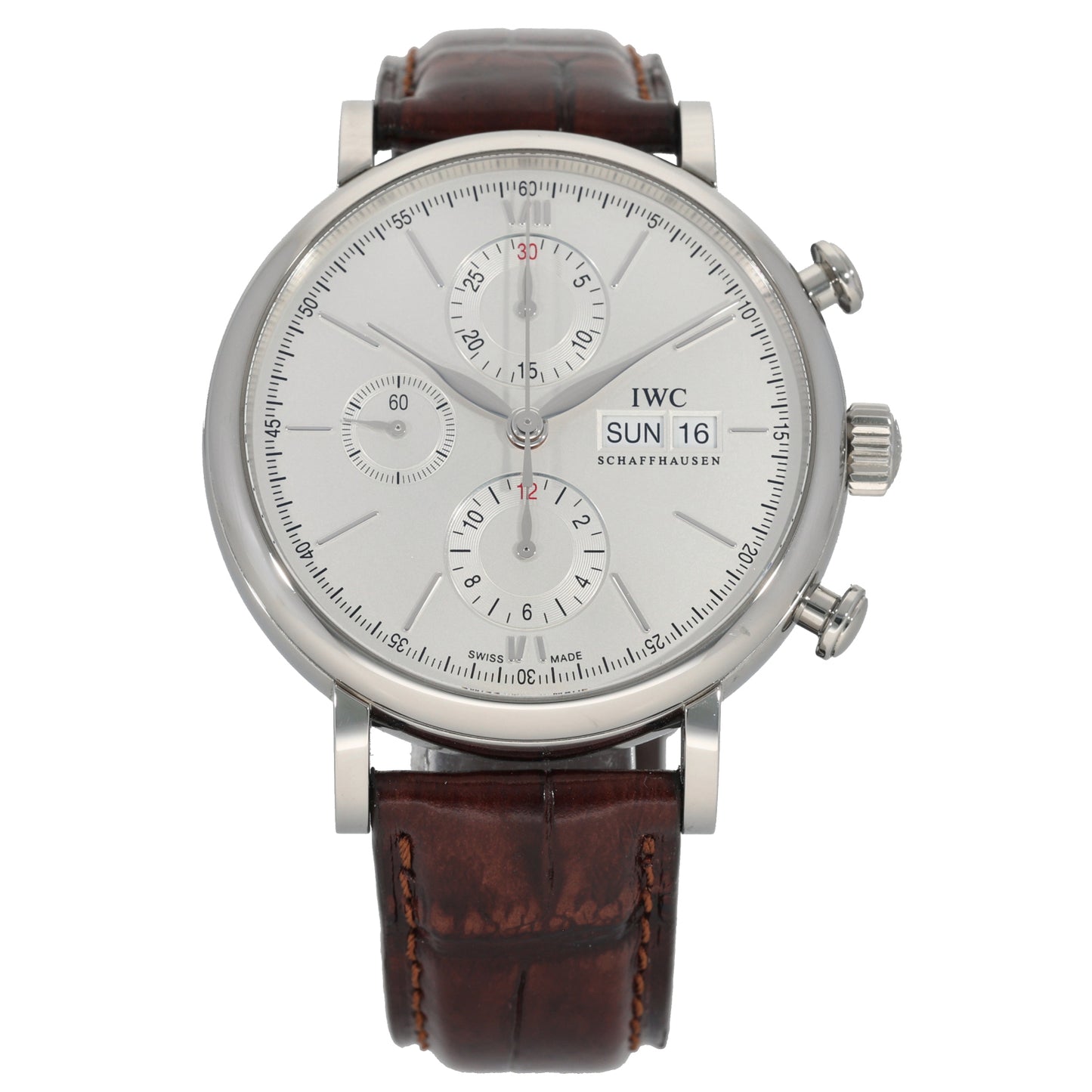 IWC Portofino Chronograph IW391027 42mm Stainless Steel Watch