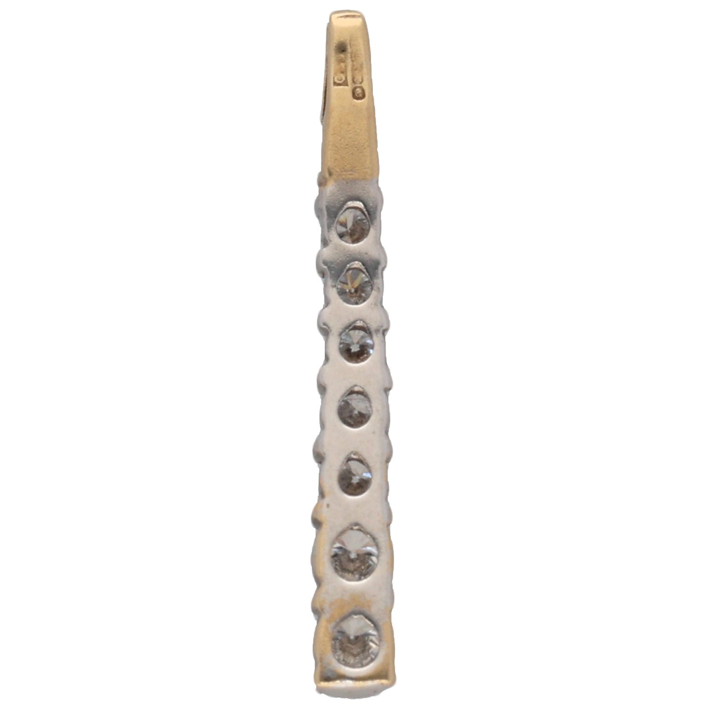 9ct Gold 0.27ct Diamond Dress/Cocktail Pendant