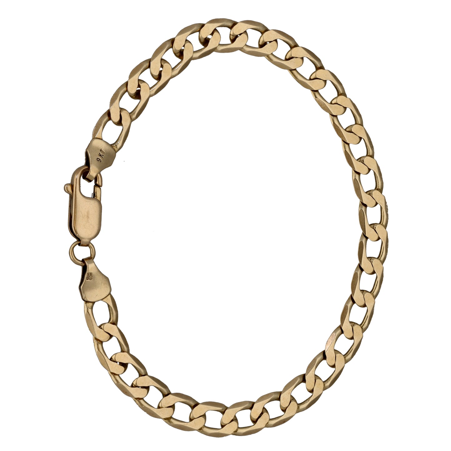9ct Gold Curb Bracelet