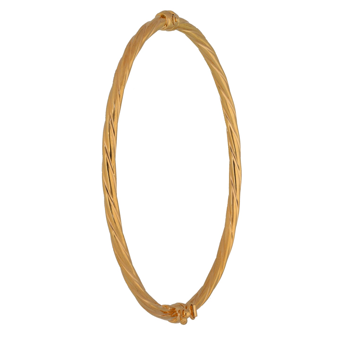 9ct Gold Hinged/Clasp Bangle
