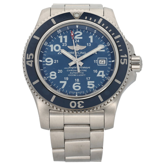 Breitling Superocean II A17392 44mm Stainless Steel Watch