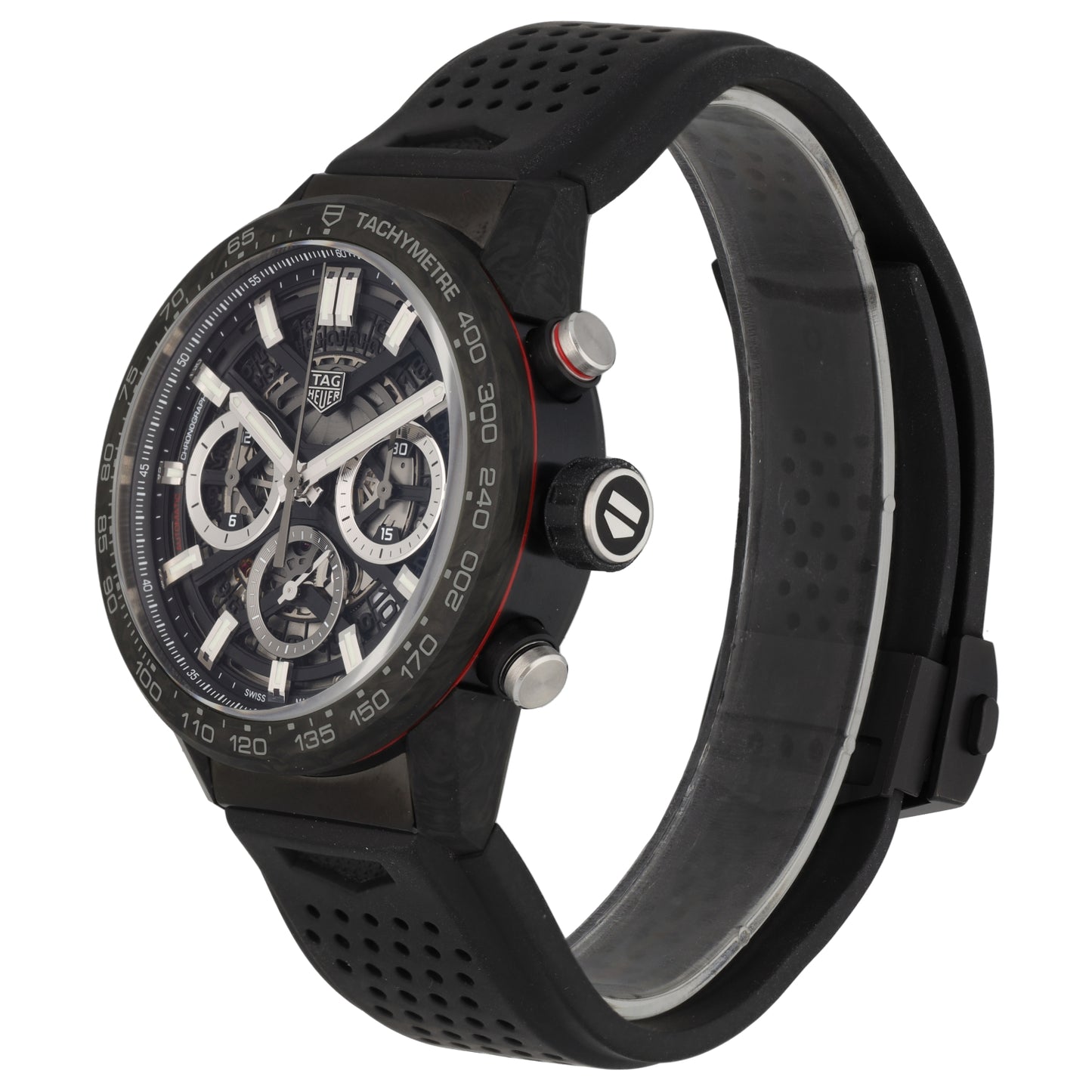 Tag Heuer Carrera CBG2016 43mm Carbon Watch