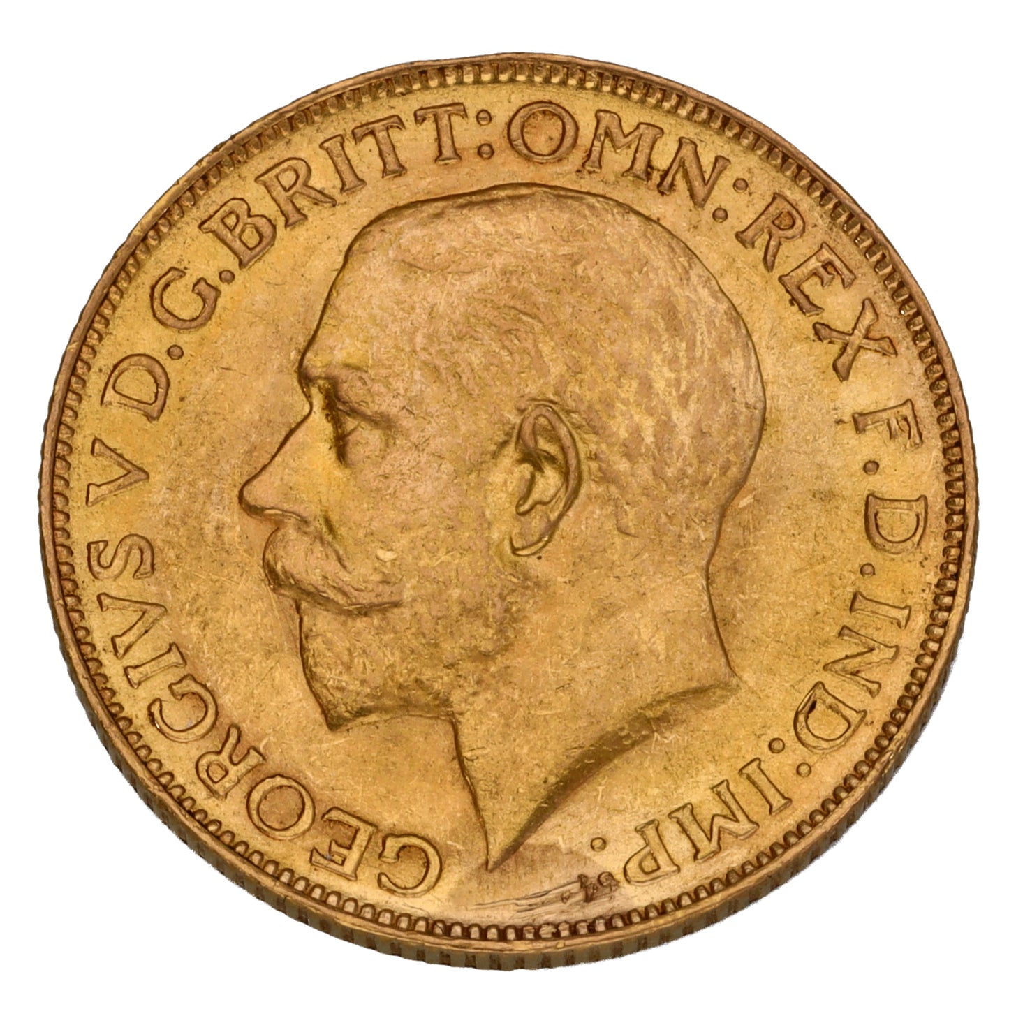 22ct Gold King George V Full Sovereign Coin 1926