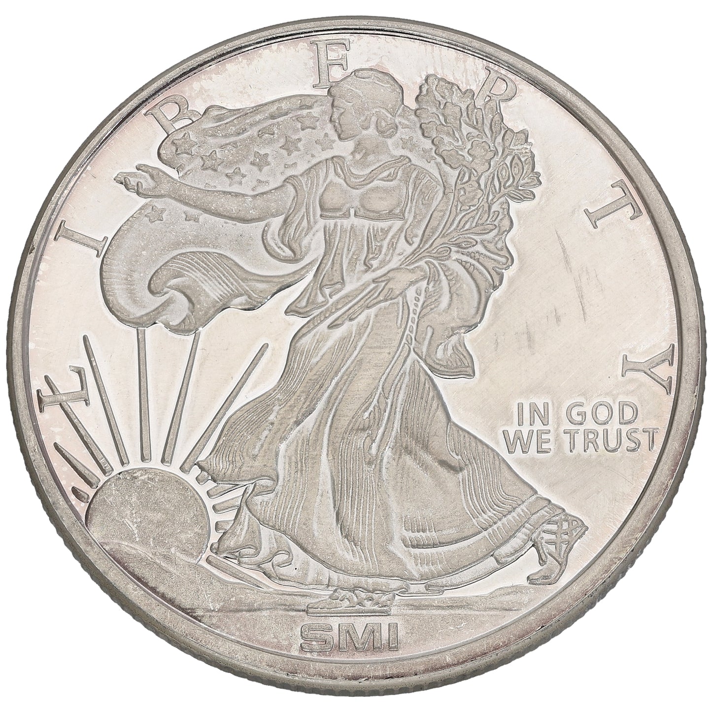 Fine Silver USA Liberty 1 OZ Coin