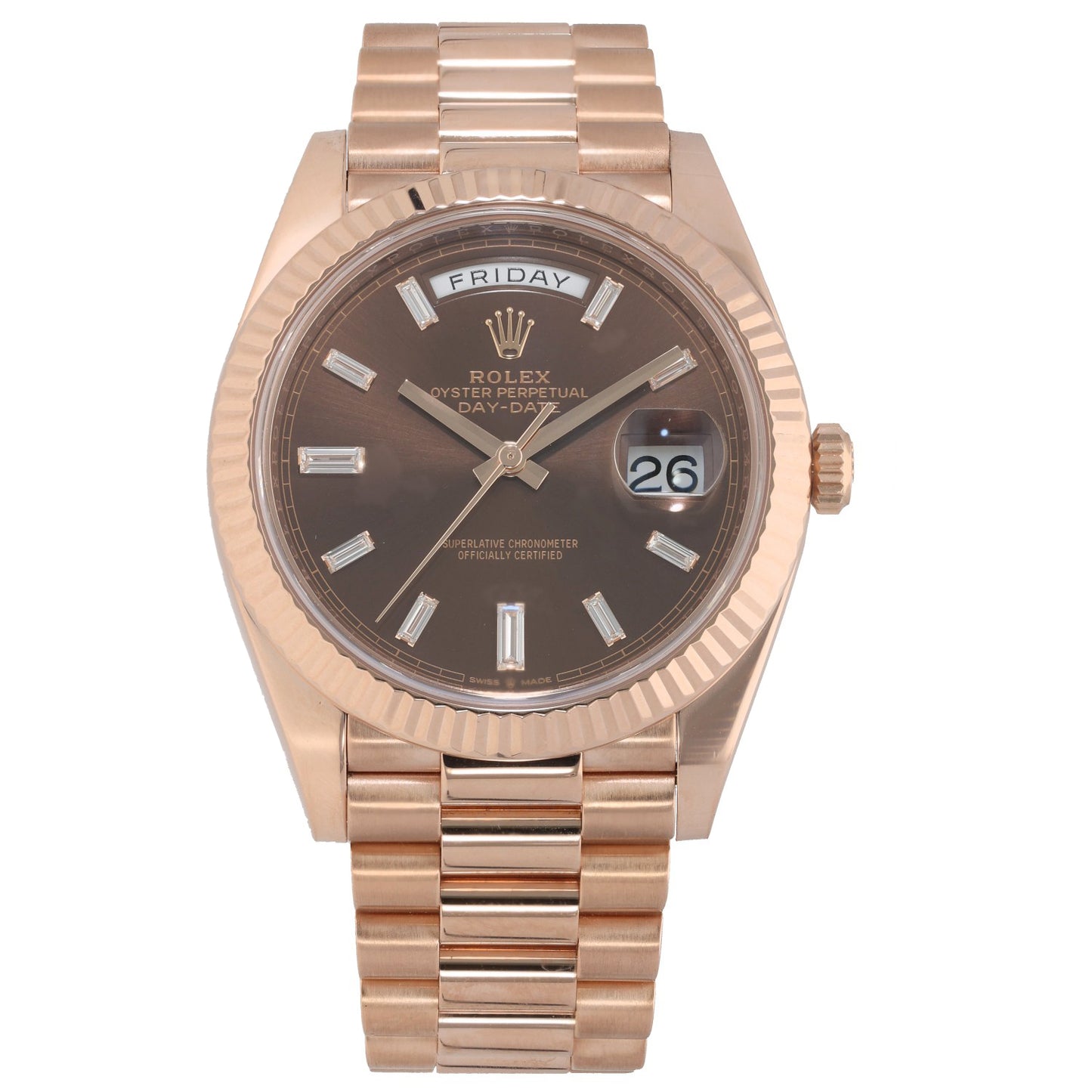 Rolex Day-Date 40 228235 40mm Rose Gold Watch