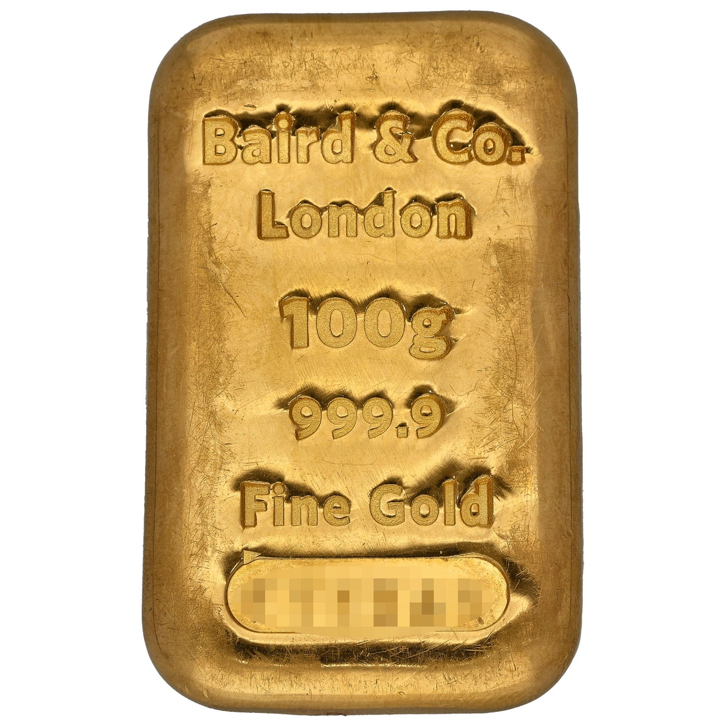 24ct 100g Gold Bar