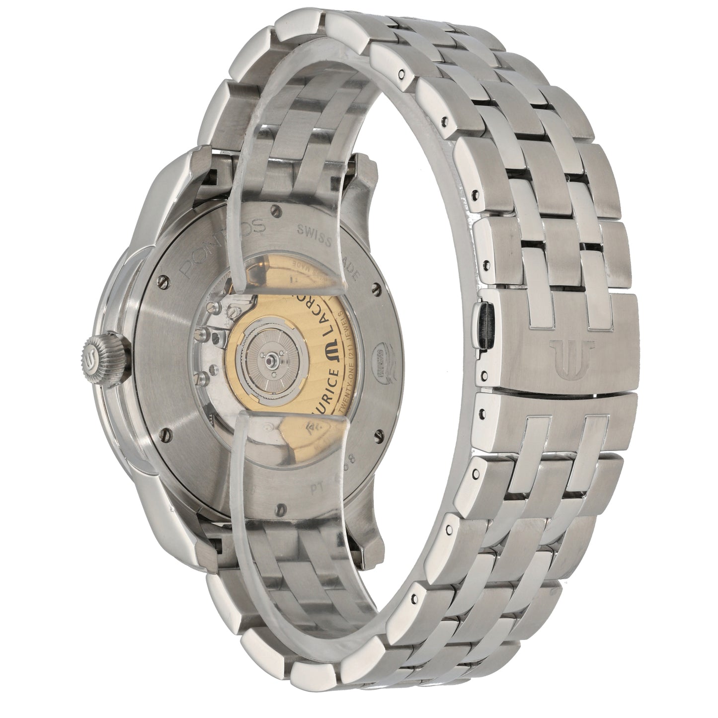 Maurice Lacroix Pontos PT 6168 40mm Stainless Steel Watch