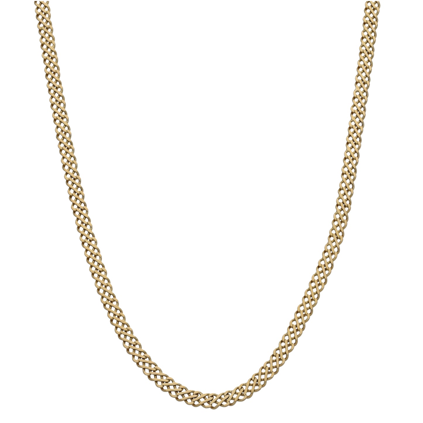 9ct Gold Fancy Necklace 16"