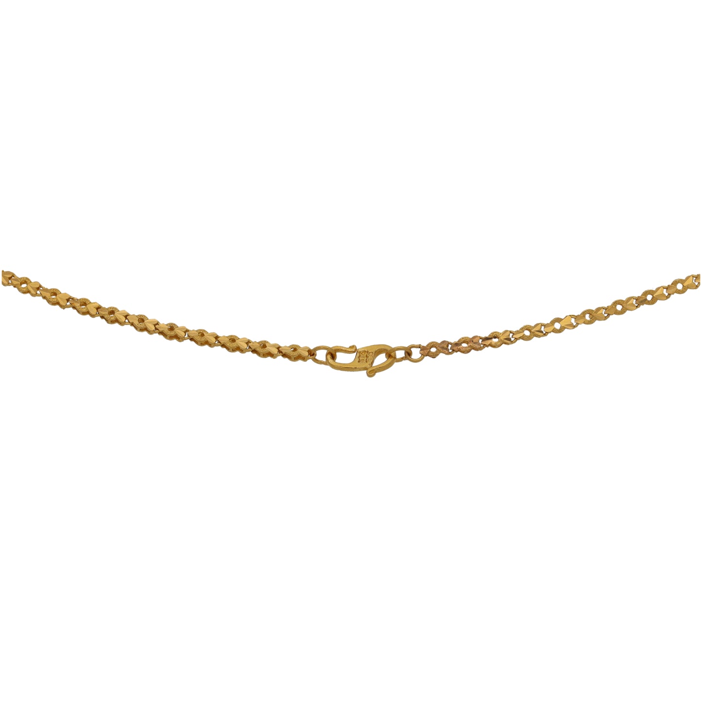 22ct Gold Fancy Necklace 18"