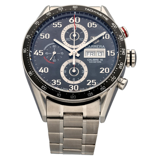 Tag Heuer Carrera CV2A10 43mm Stainless Steel Watch