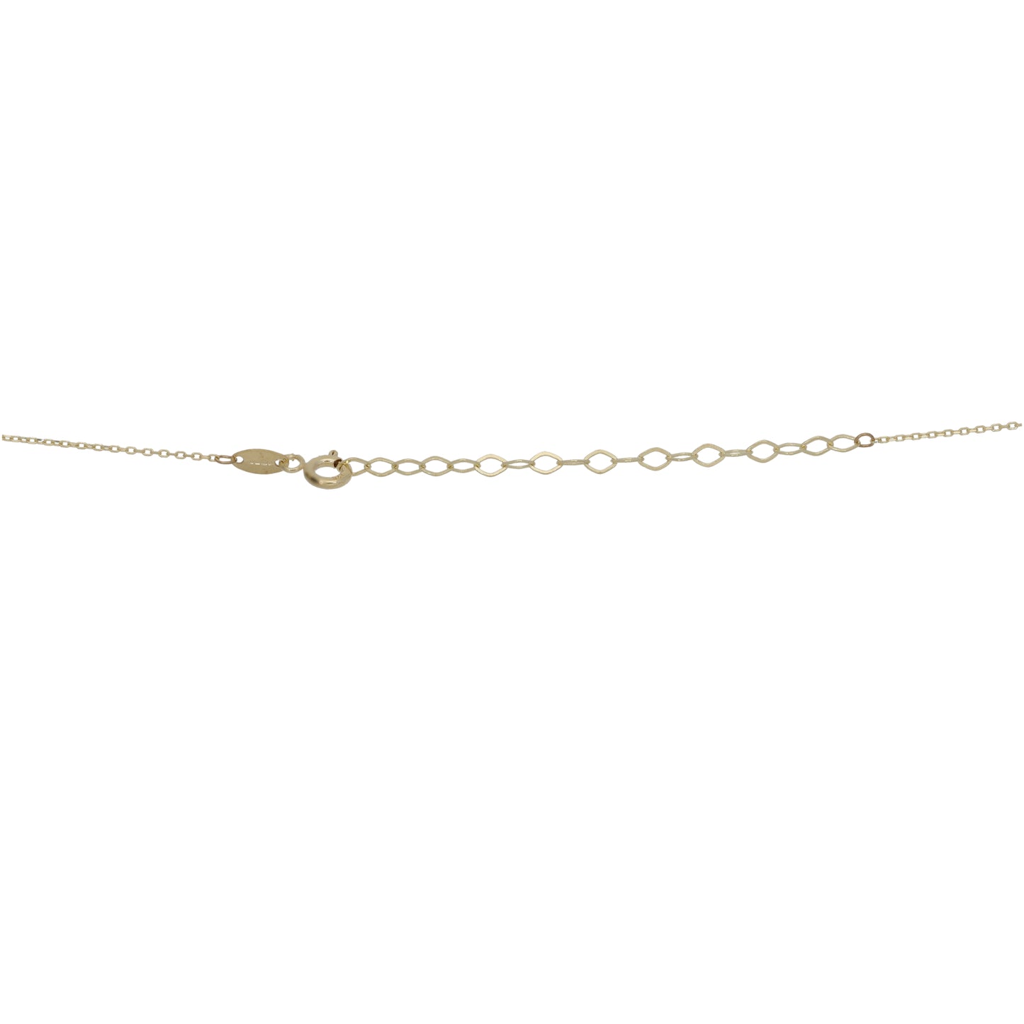 New 9ct Gold Infinity Chain 18"
