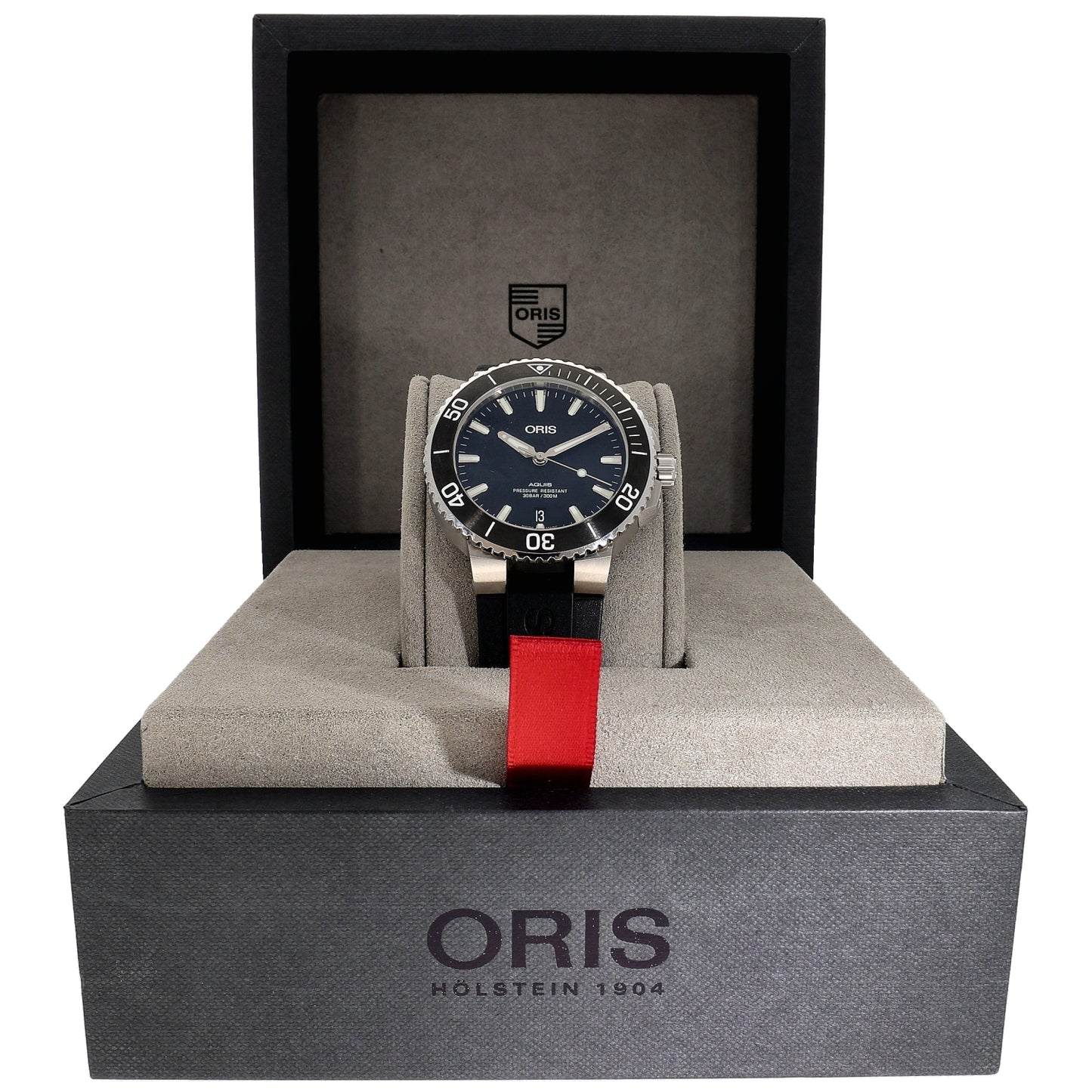 Oris Aquis Date 7732 39.5mm Stainless Steel Watch