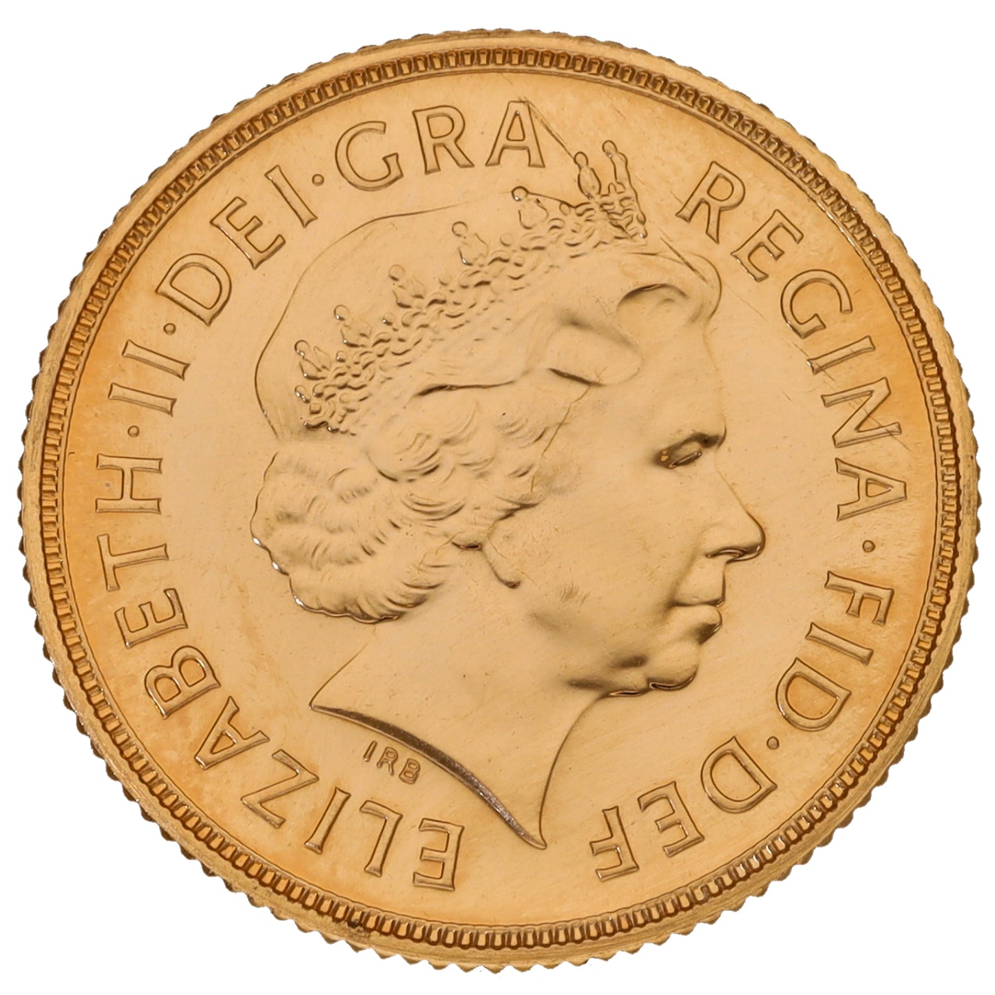22ct Gold Queen Elizabeth II Full Sovereign Coin 2005