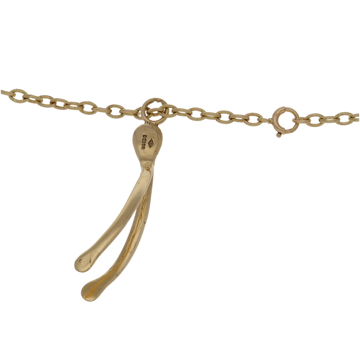 9ct Gold Alternative Pendant With Chain