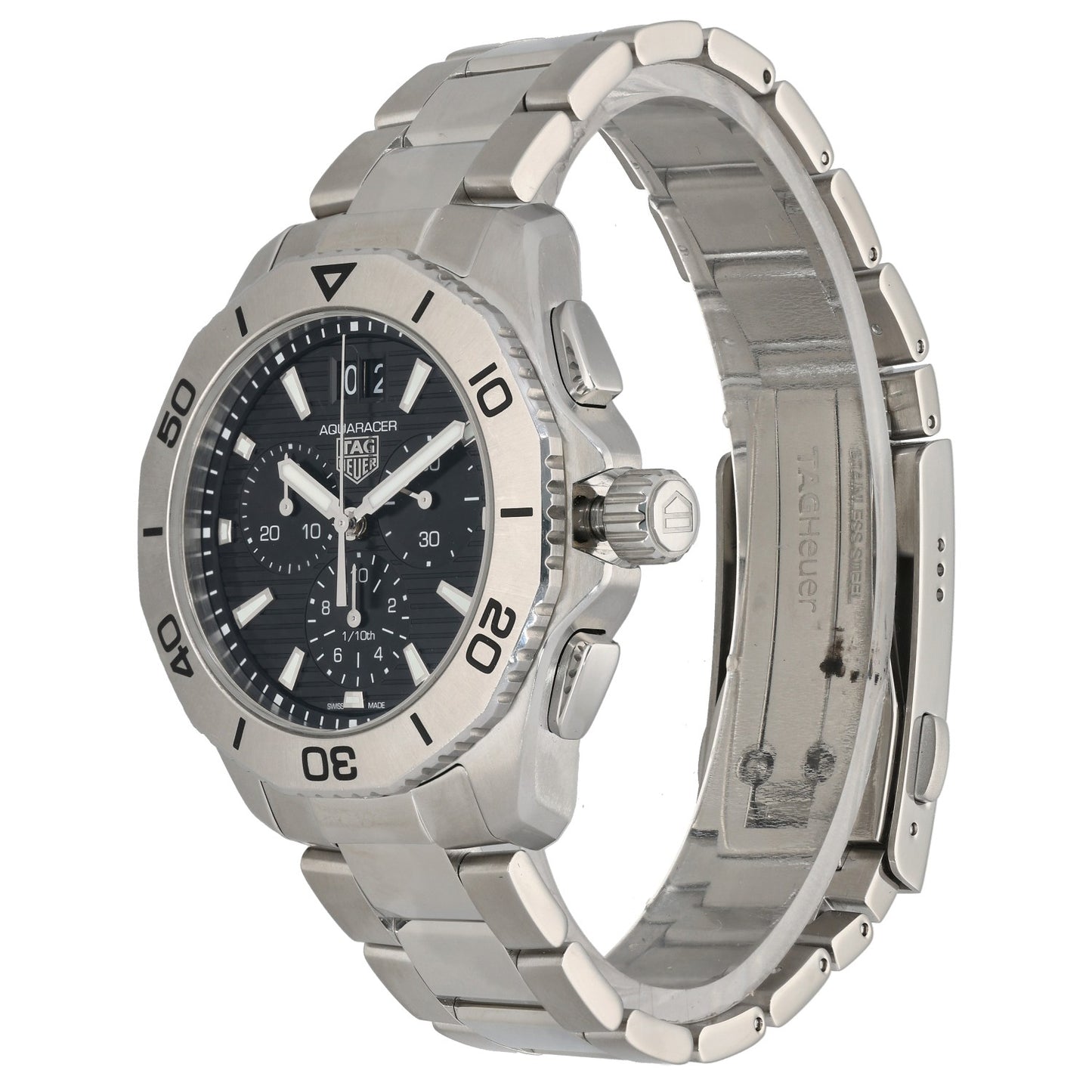 Tag Heuer Aquaracer CBP1110 40mm Stainless Steel Watch