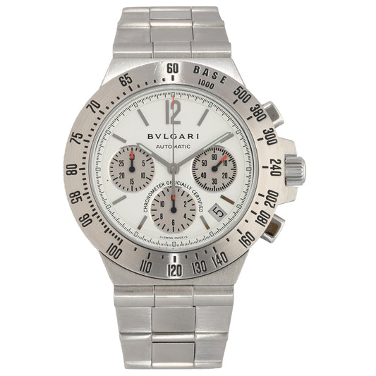 Bvlgari Diagono L 7448 37mm Stainless Steel Watch