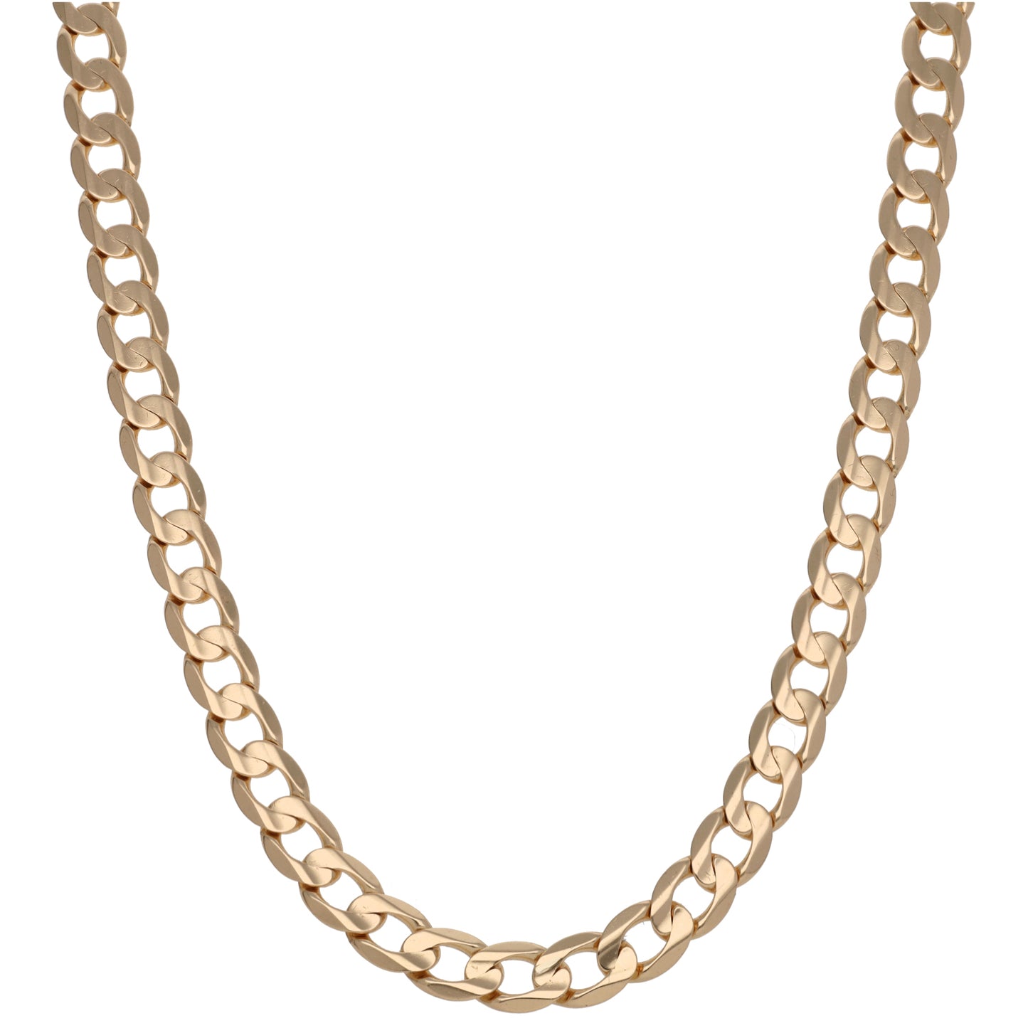 9ct Gold Curb Chain 20"