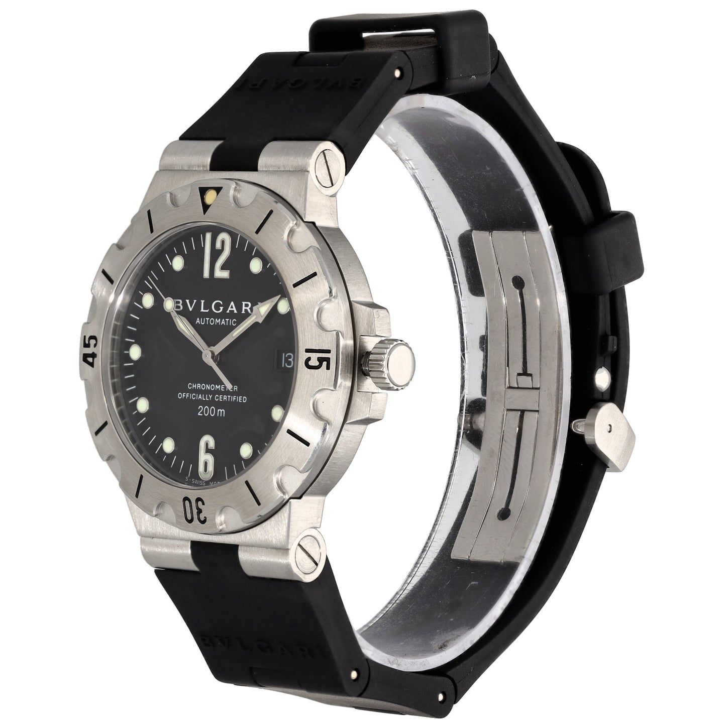 Bvlgari Diagono SD 38 S 38mm Stainless Steel Watch