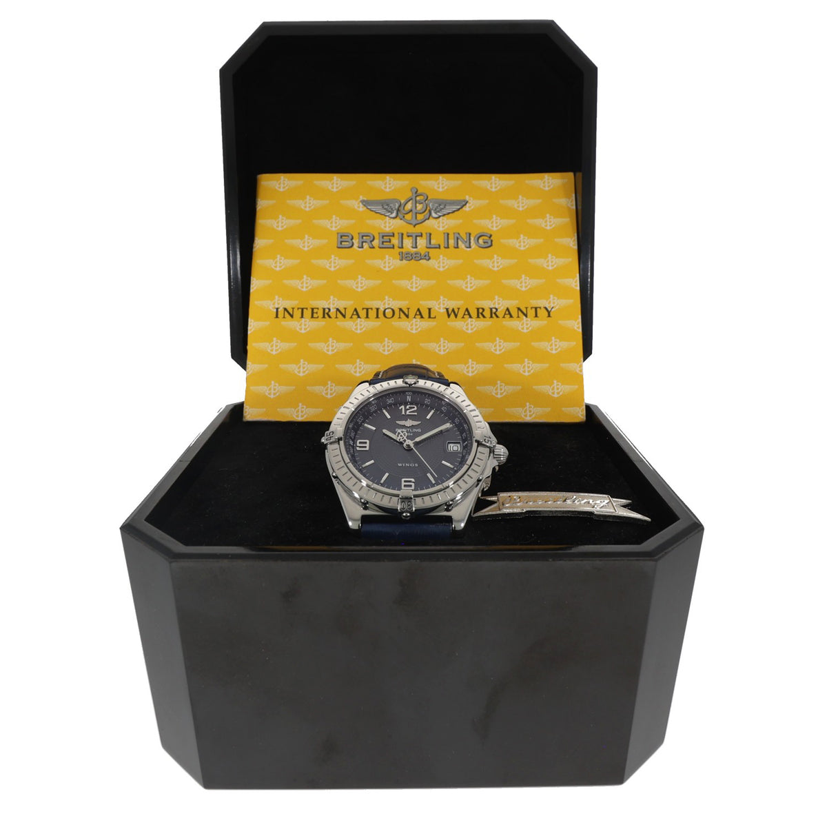 Breitling Windrider A10050 39mm Stainless Steel Watch