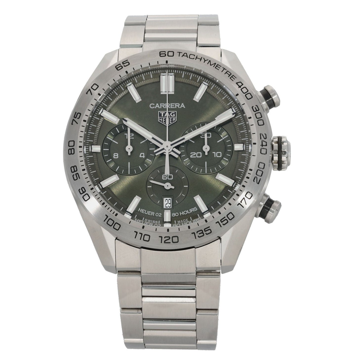 Tag Heuer Carrera CBN2A10 44mm Stainless Steel Watch