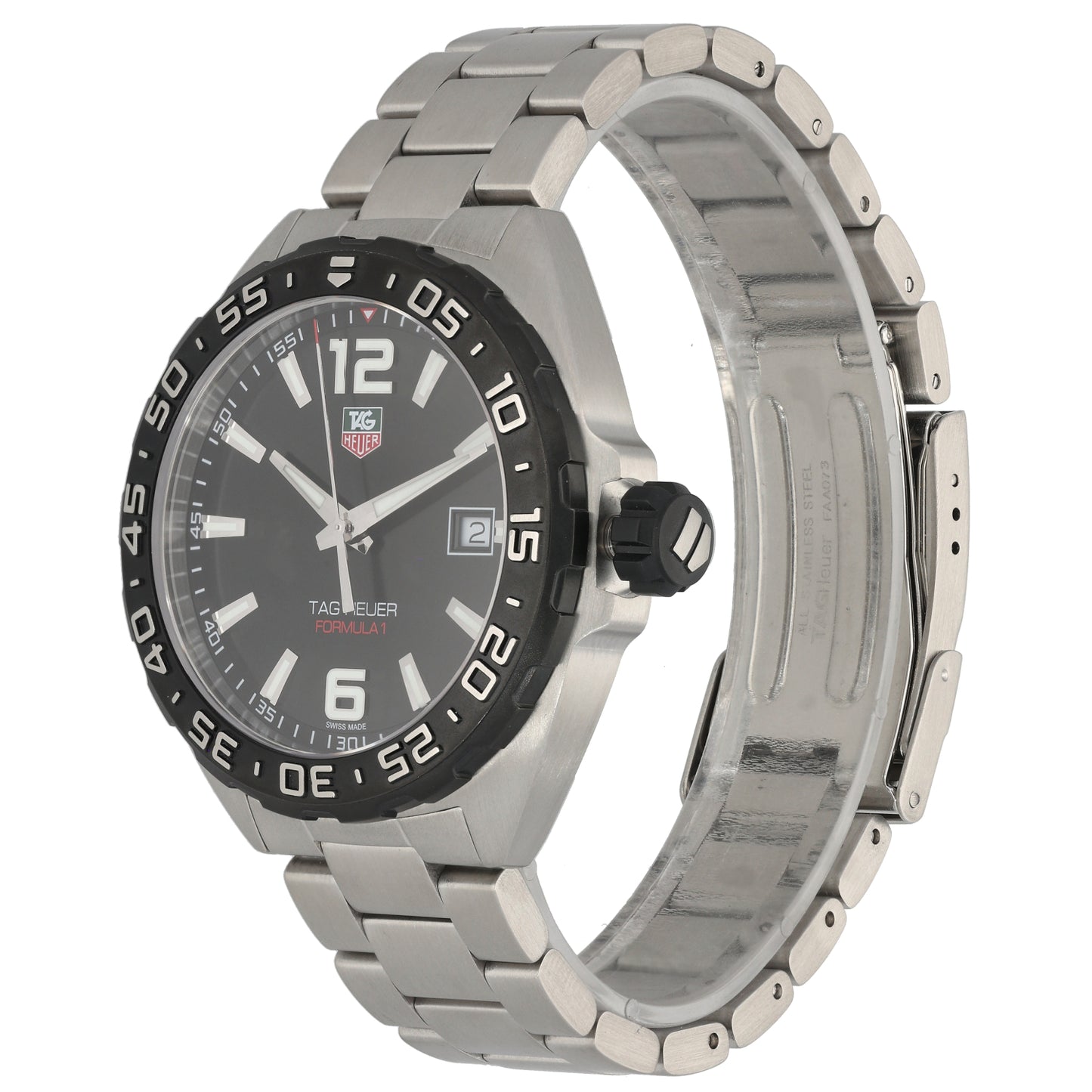 Tag Heuer Formula 1 WAZ1110 41mm Stainless Steel Watch