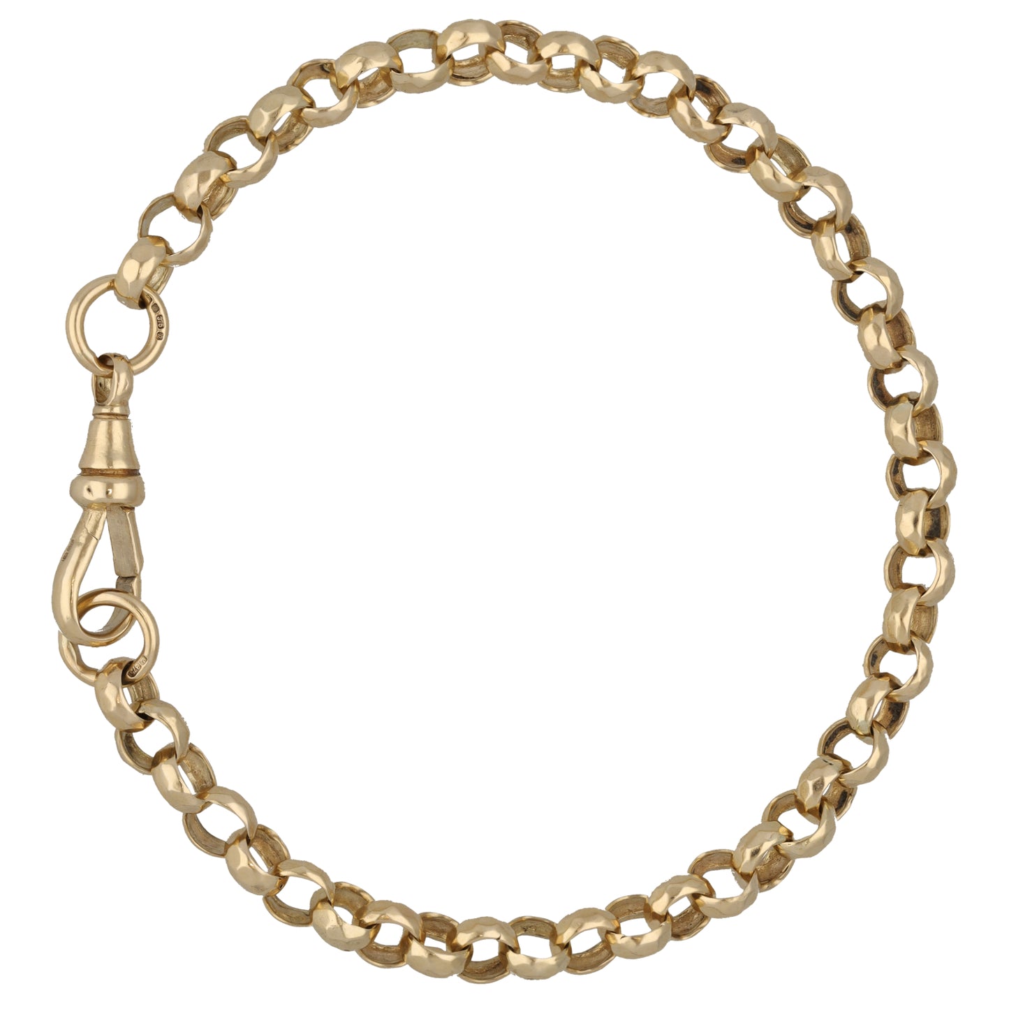 9ct Gold Belcher Bracelet