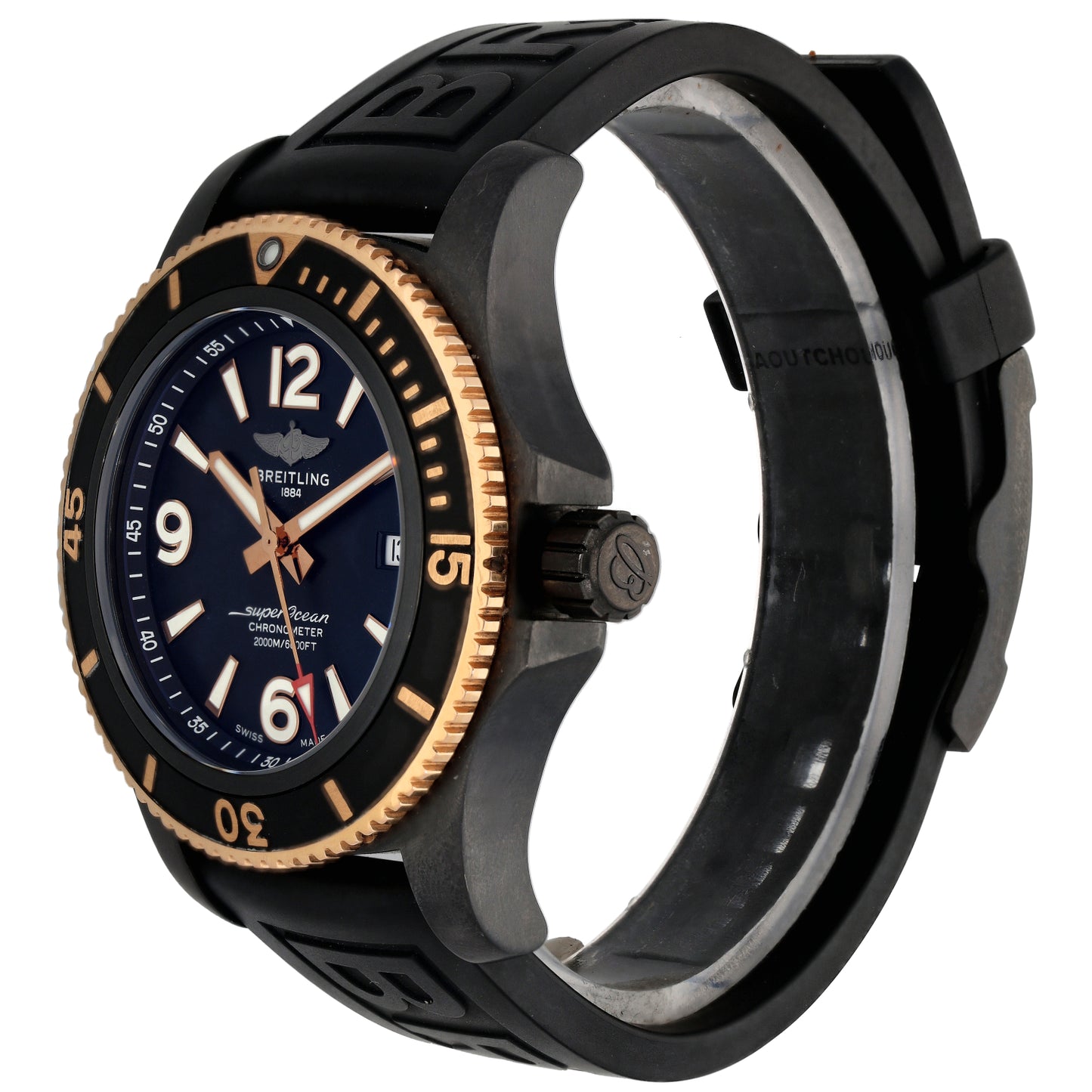 Breitling Superocean U17368 44mm PVD Stainless Steel Watch