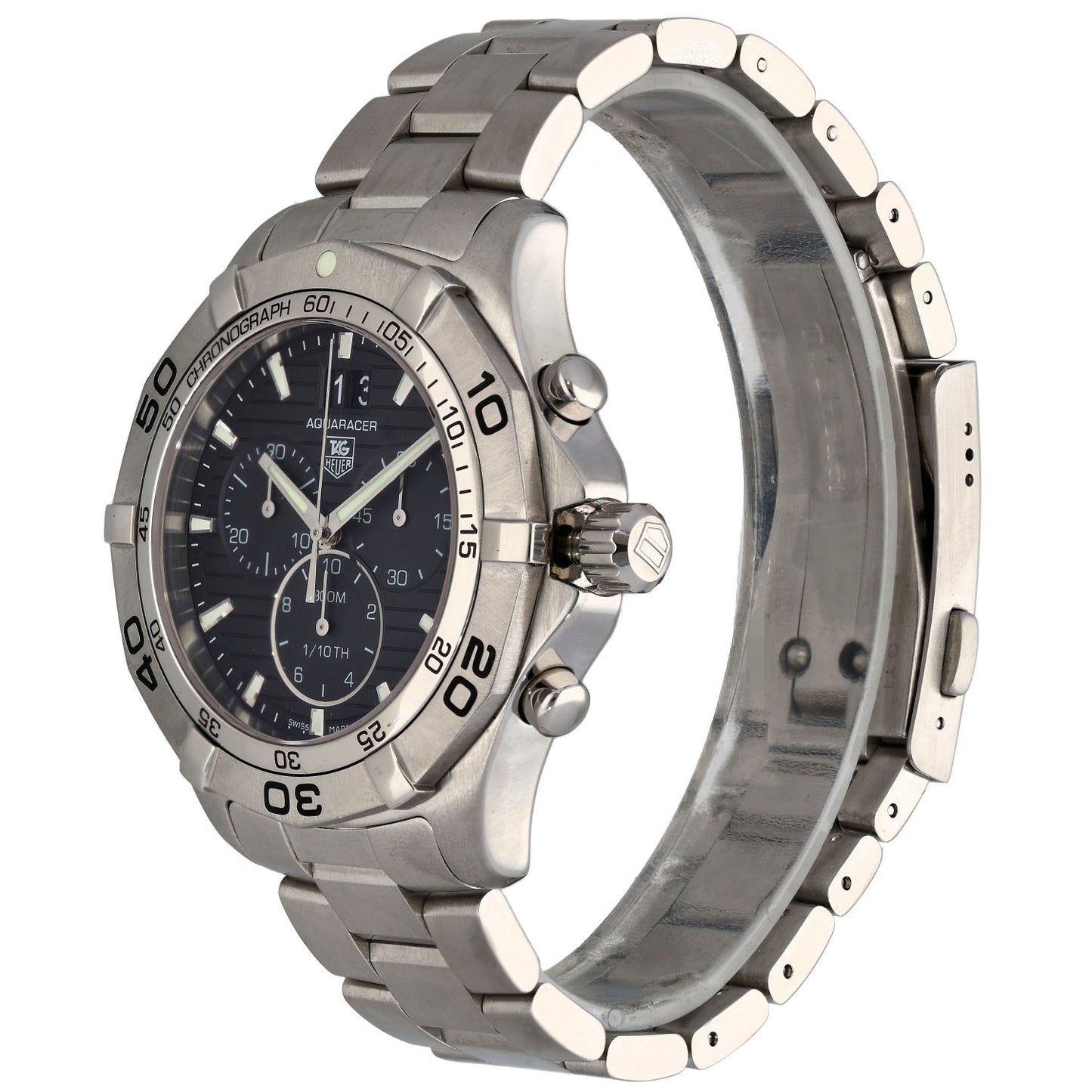 Tag Heuer Aquaracer CAF101E 43mm Stainless Steel Watch