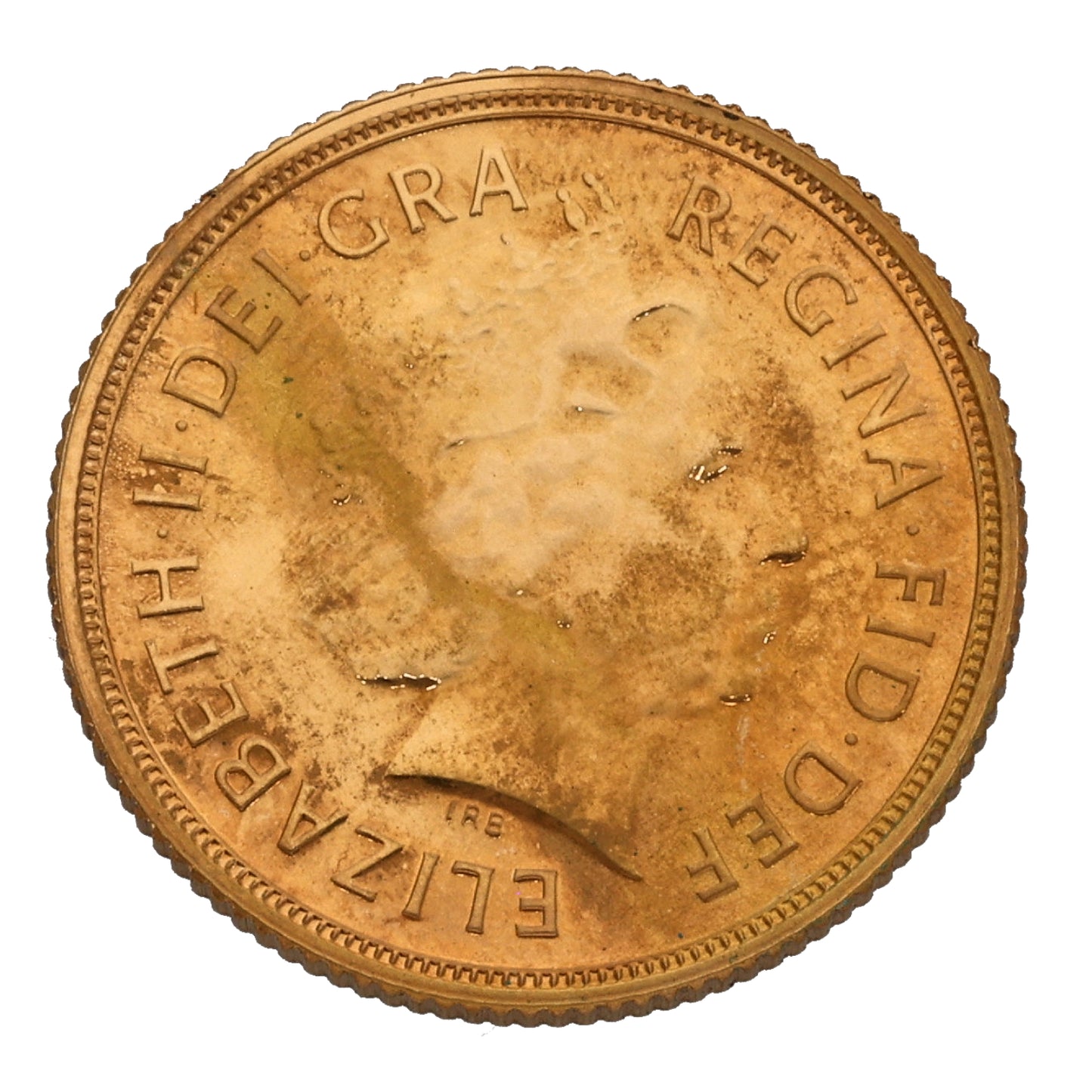 22ct Gold Queen Elizabeth II Full Sovereign Coin 2008