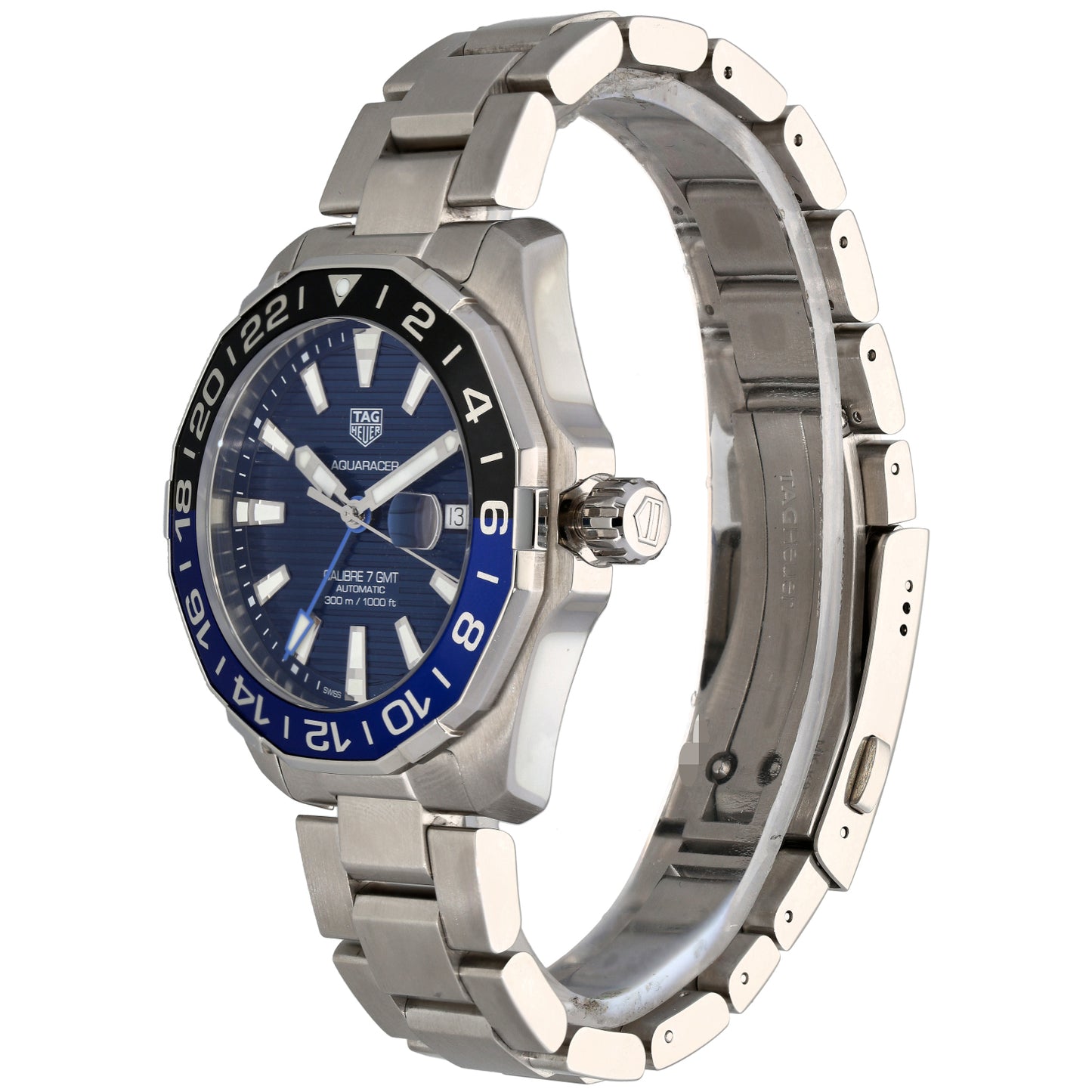 Tag Heuer Aquaracer WAY201T-0 43mm Stainless Steel Watch
