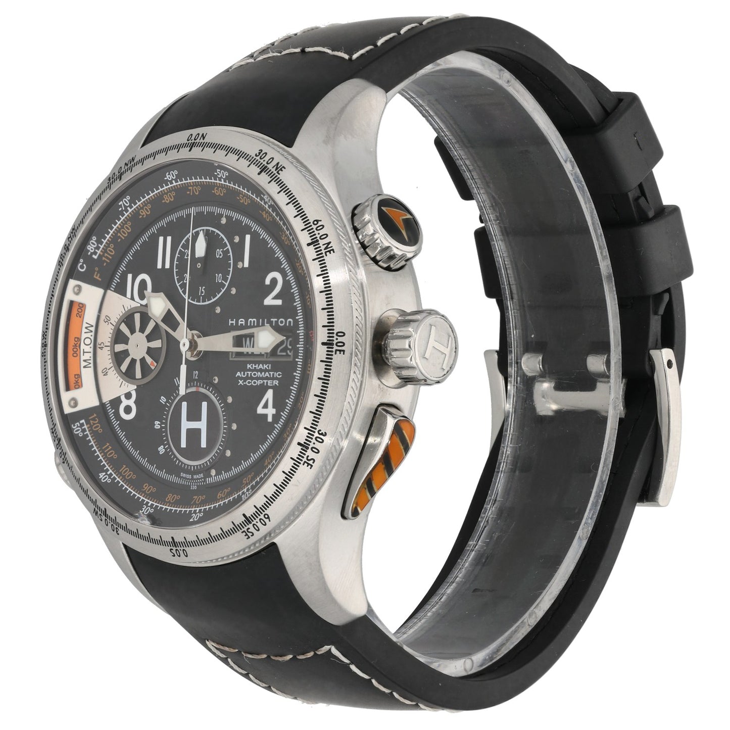 Hamilton Khaki Aviation X-Copter H766160 45mm Stainless Steel Watch