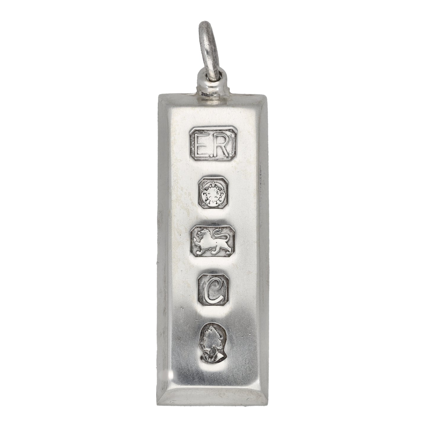 Sterling Silver Ingot Pendant