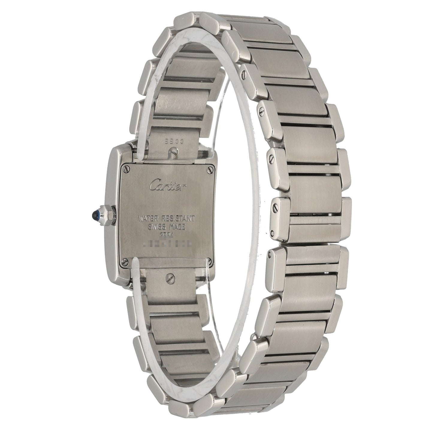 Cartier Tank Francaise 2384 20mm Stainless Steel Watch