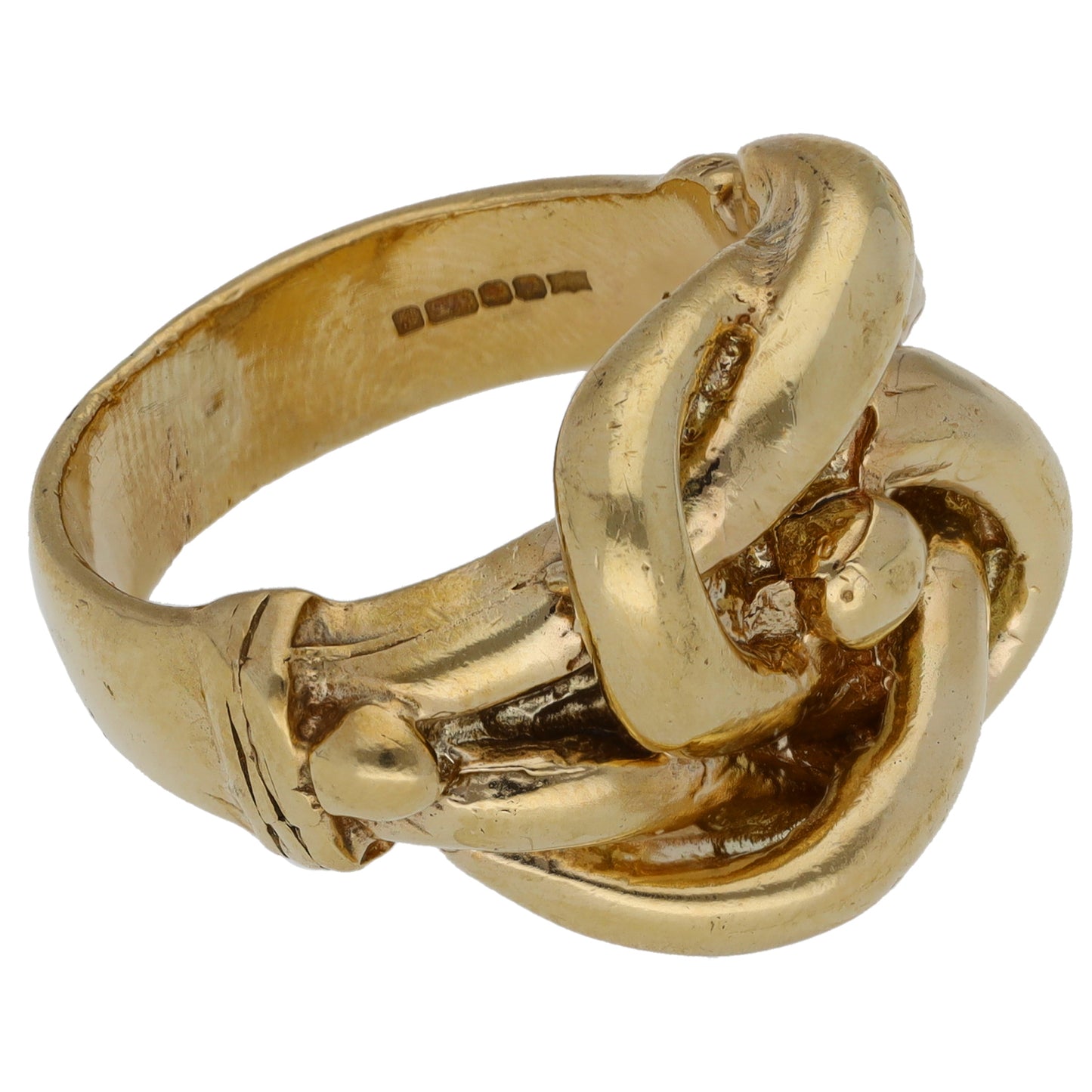 9ct Gold Knot Ring Size T